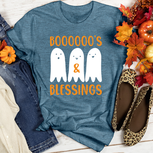 Boo's & Blessings Heathered Tee