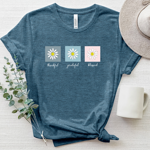 TGB Daisy Heathered Tee