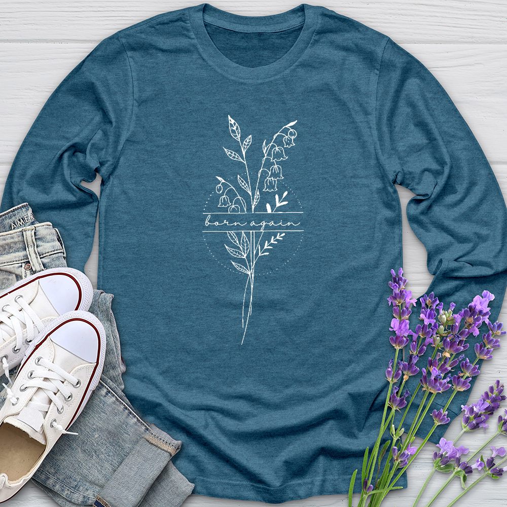 Born Again Flower Long Sleeve Tee
