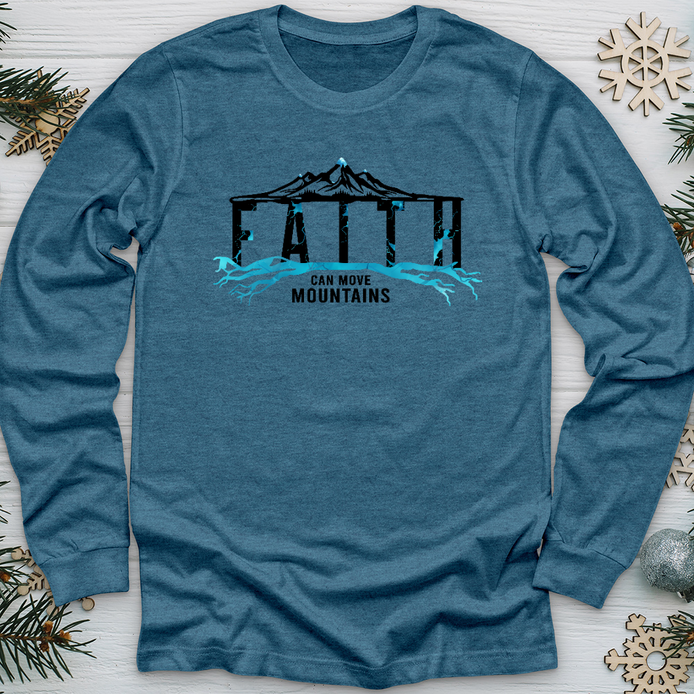 Faith Mountains Long Sleeve Tee