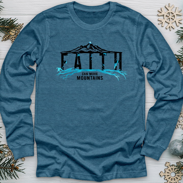 Faith Mountains Long Sleeve Tee