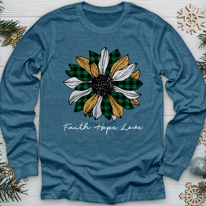 Faith, Hope, Love Long Sleeve Tee