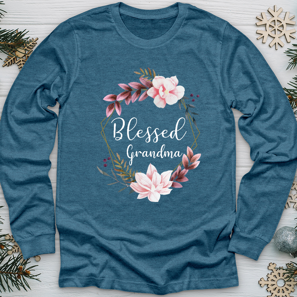 Blessed Grandma Long Sleeve Tee