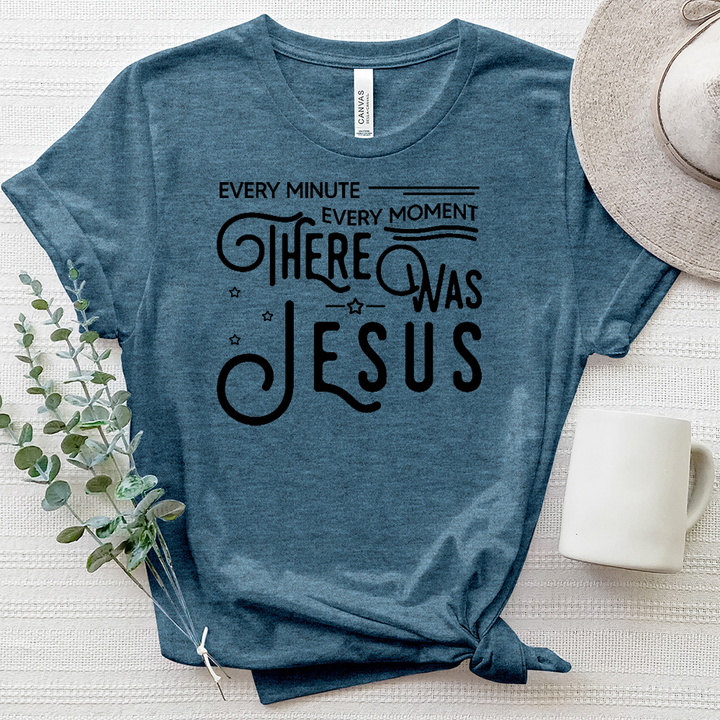 There Was Jesus Heathered Tee