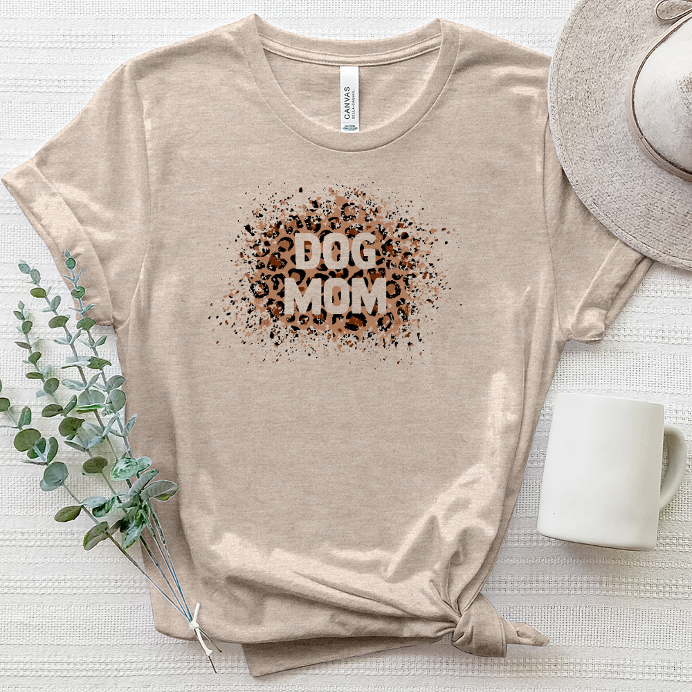 Dog Mom Leopard Splatter