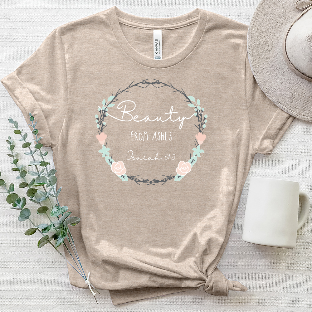 Beauty from Ashes Heathered Tee