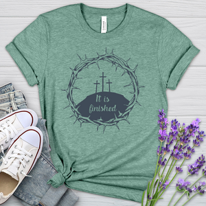 Jesus Paid It All Heathered Tee