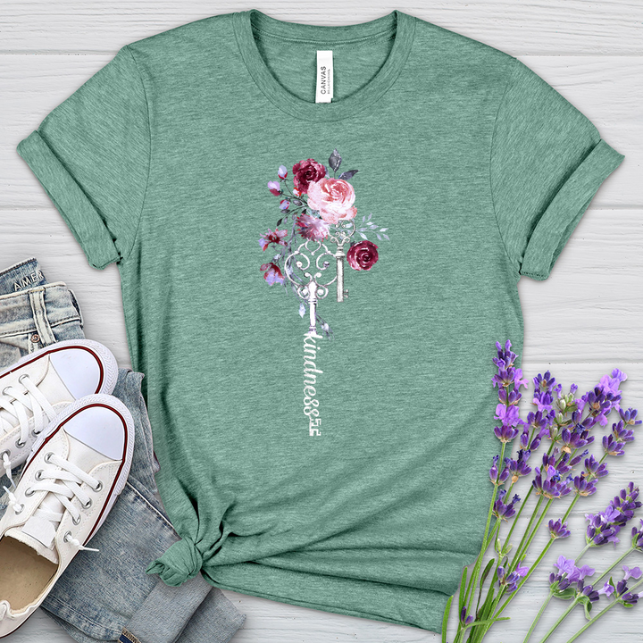 Kindness Is Key Heathered Tee