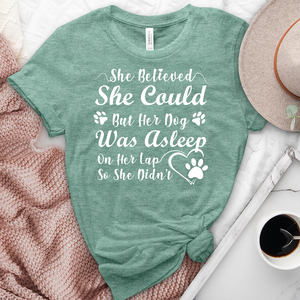 She Believed She Could Heathered Tee