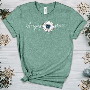 Amazing Grace V8 Heathered Tee