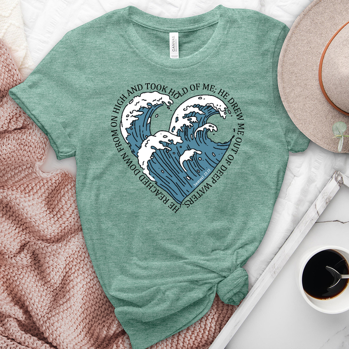 From the Deep Waters Heathered Tee