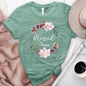 Blessed Nana Heathered Tee