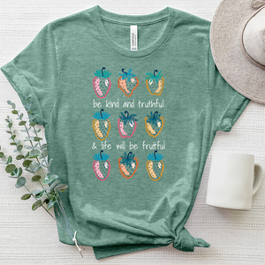 Fruitful Heathered Tee