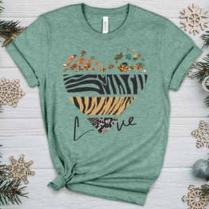 Love Is Wild 2 Heathered Tee