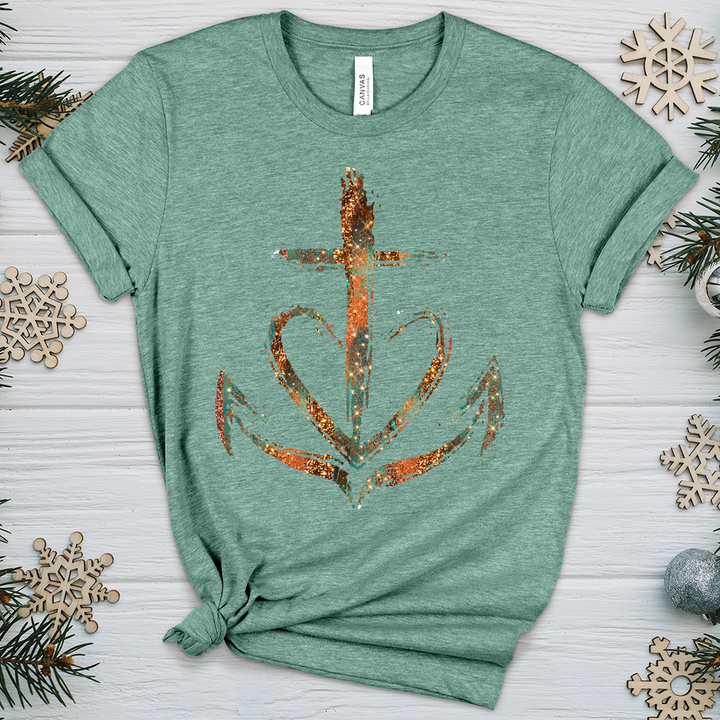 Leopard Anchor V3 Heathered Tee