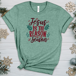 Jesus is the Reason for the Season 2 Heathered Tee