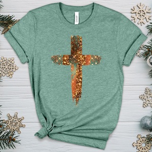 Leopard Cross V2 Heathered Tee