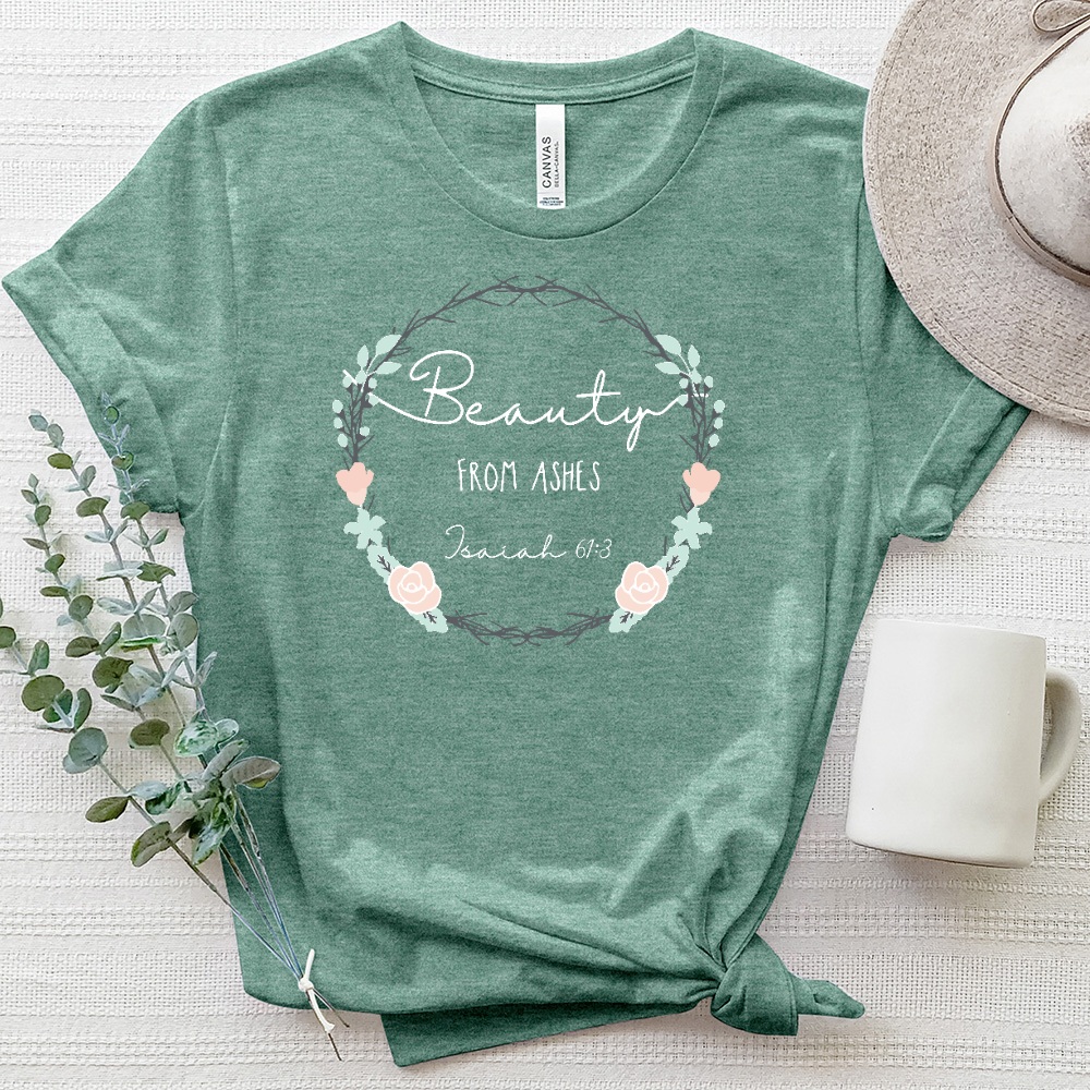 Beauty from Ashes Heathered Tee