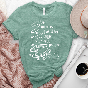 Coffee and Prayer Heathered Tee