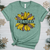 Blessed Sunflower V6 Heathered Tee