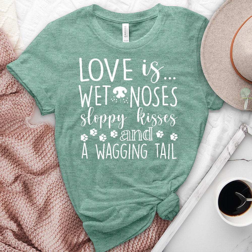 Love Is Heathered Tee