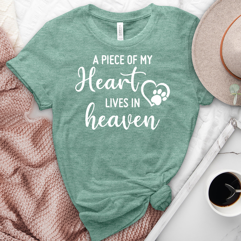 A Piece Of My Heart Heathered Tee