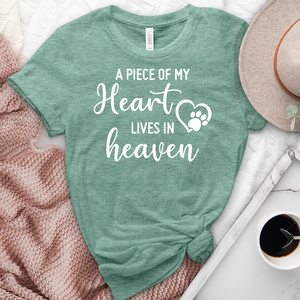 A Piece Of My Heart Heathered Tee