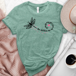 Her Children Dragonfly Heathered Tee