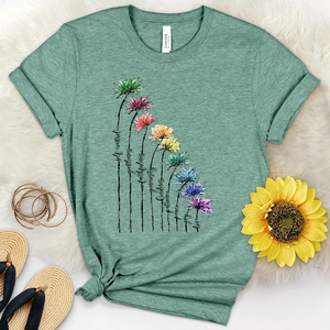 Fruits Of The Spirit Dandelions Heathered Tee