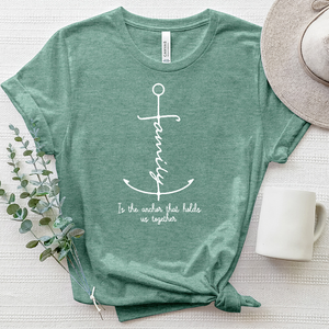 Family Anchor Heathered Tee