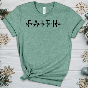 Faith Season Heathered Tee