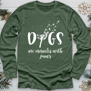 Dogs Are Miracles Long Sleeve Tee