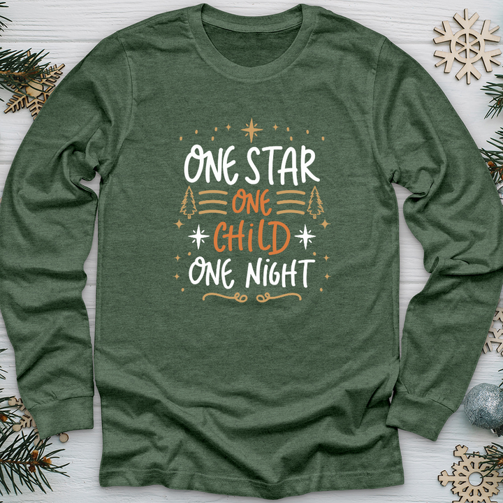 One Star One Child One Night Long Sleeve Tee