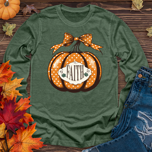 Spotted Faith Pumpkin Long Sleeve Tee