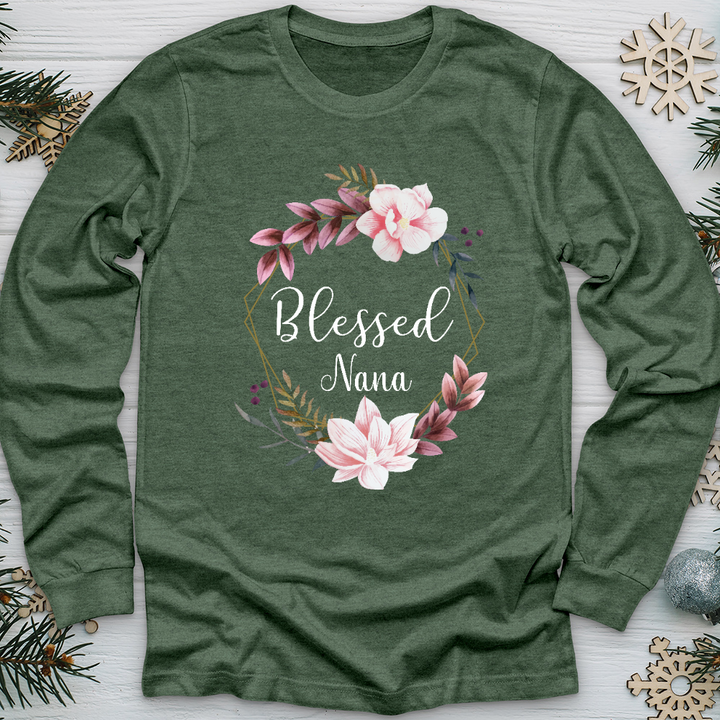 Blessed Nana Long Sleeve Tee