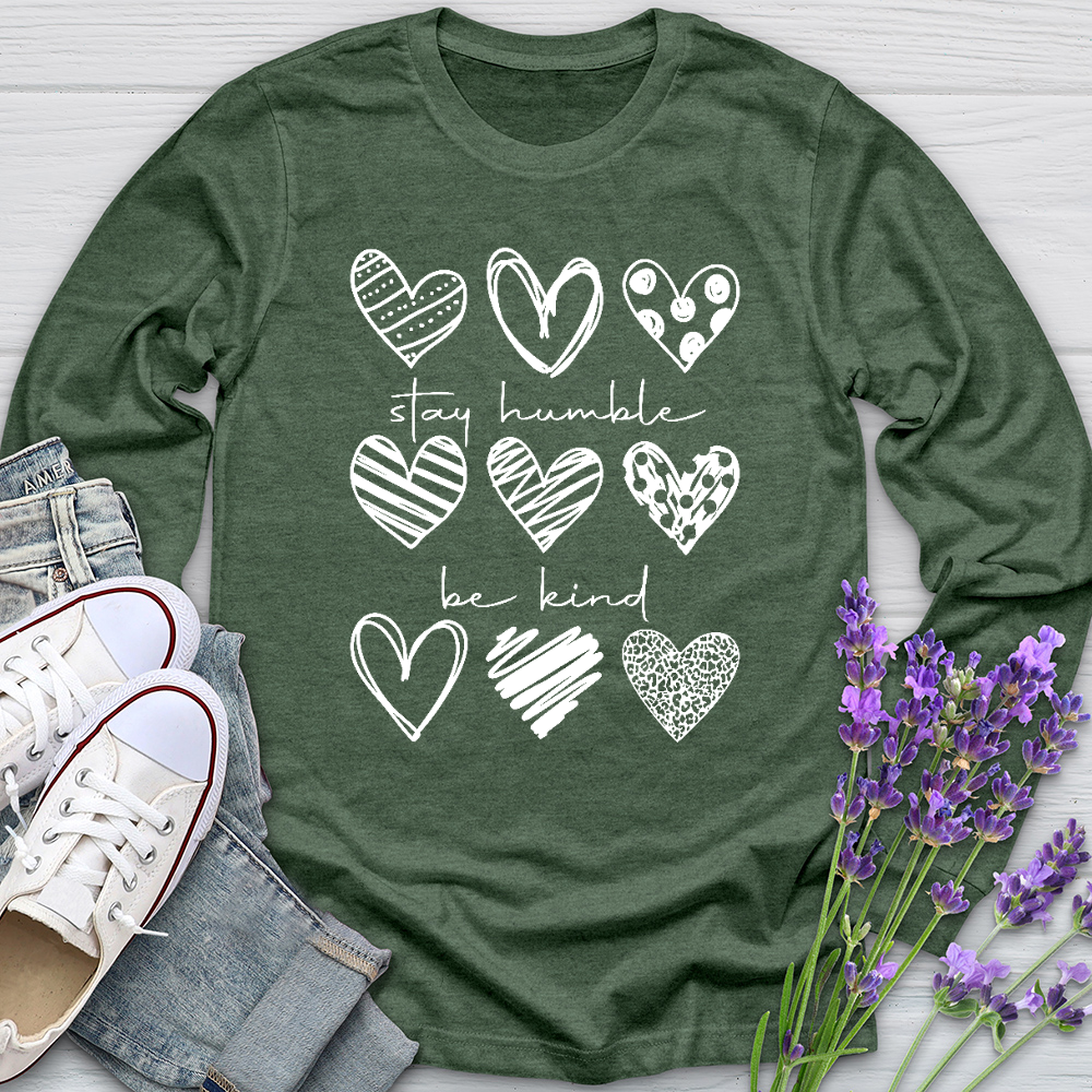 Stay Humble Be Kind Long Sleeve Tee