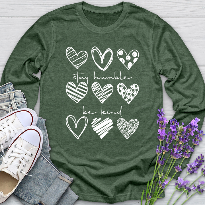 Stay Humble Be Kind Long Sleeve Tee