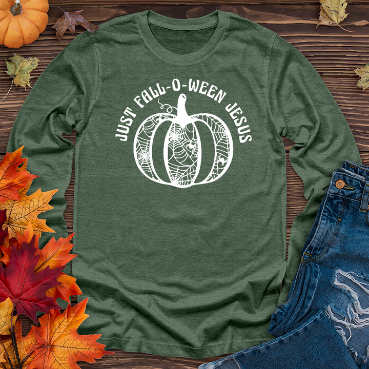 Fall-o-ween Jesus Long Sleeve Tee