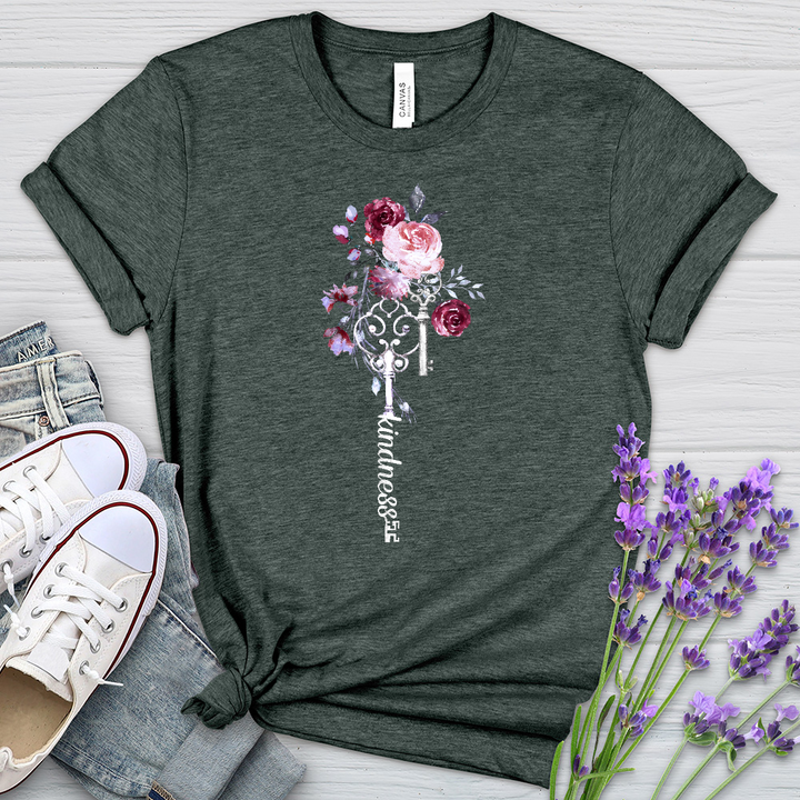 Kindness Is Key Heathered Tee