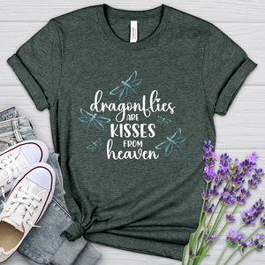 Dragonfly Kisses Heathered Tee