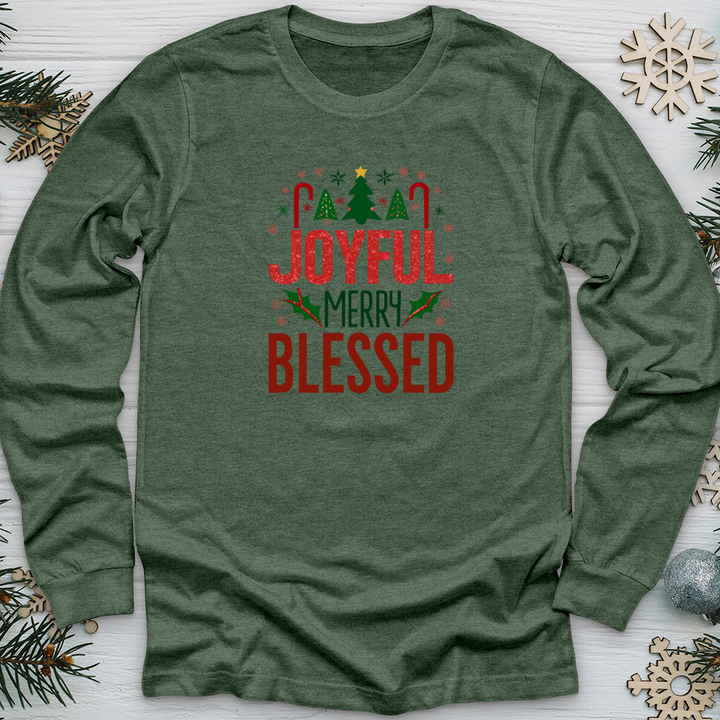 Joyful Scene Long Sleeve Tee