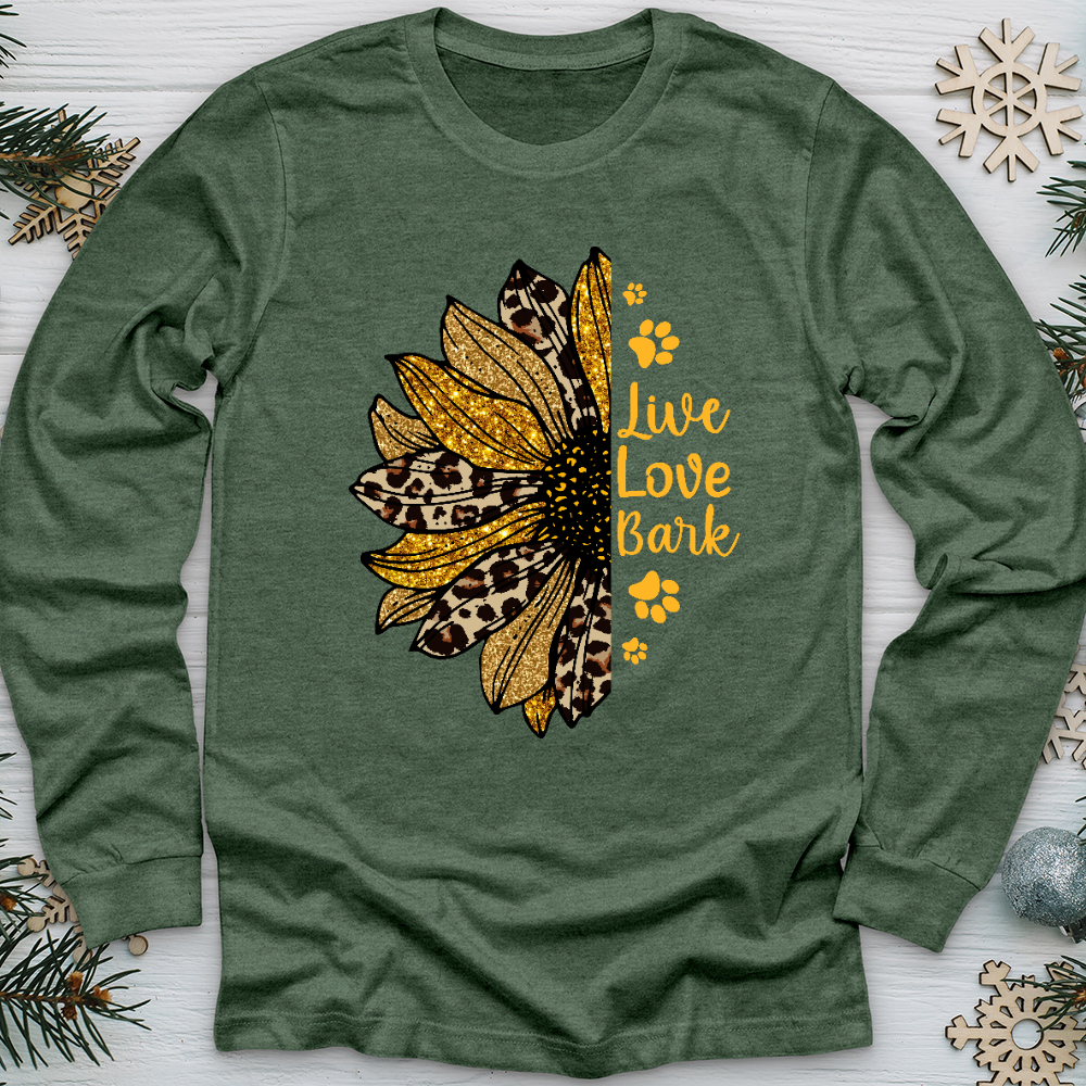 Live Love Bark Long Sleeve Tee