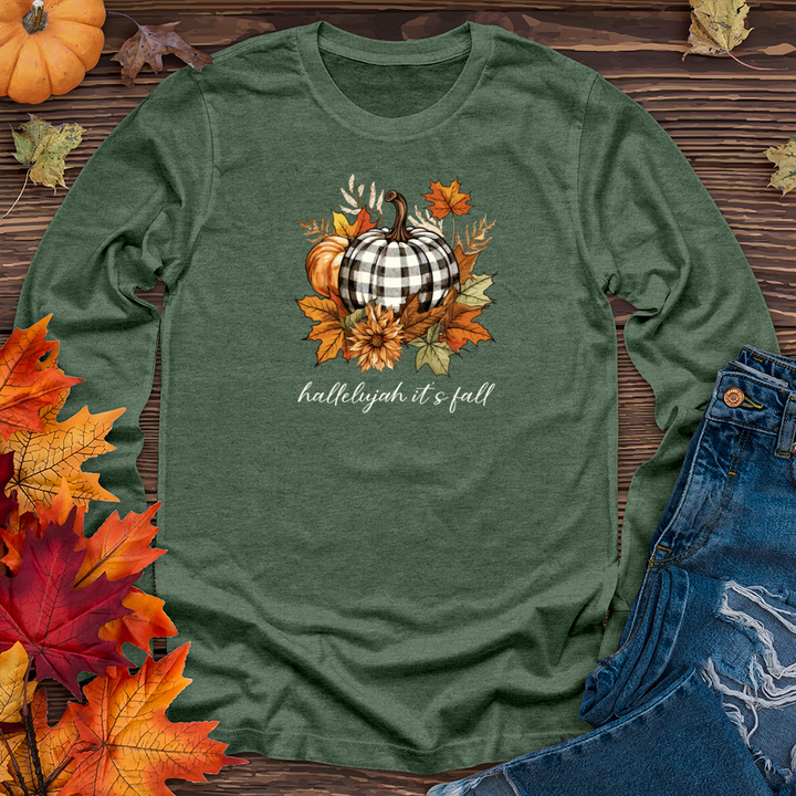 hallelujah its fall Long Sleeve Tee