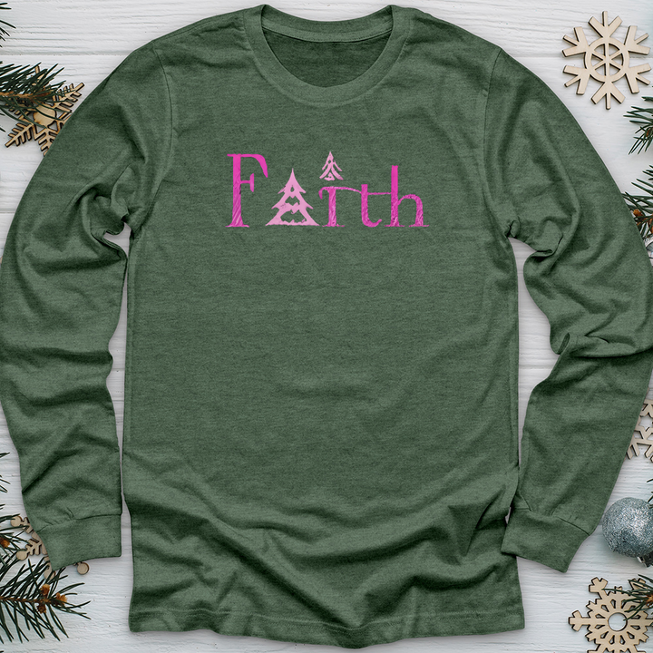 Faith Tree Long Sleeve Tee