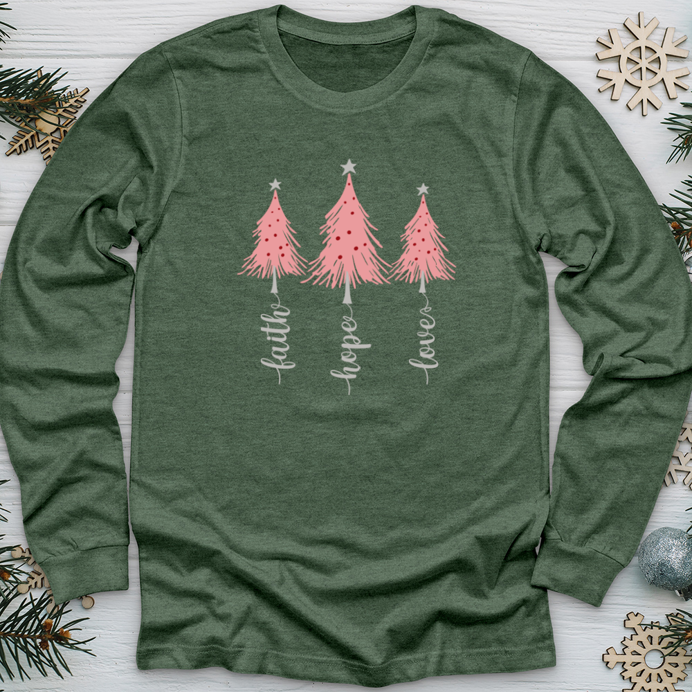 Faith Hope Love Long Sleeve Tee