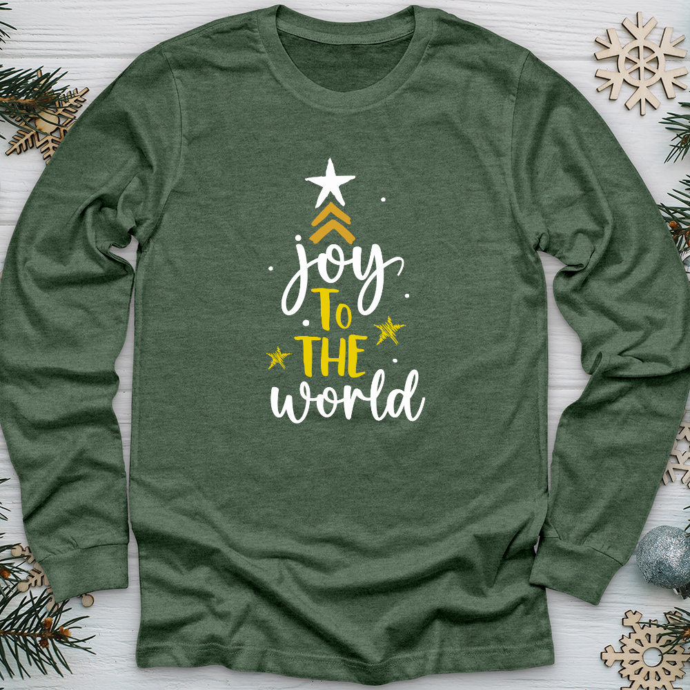 Joy to The World Long Sleeve Tee