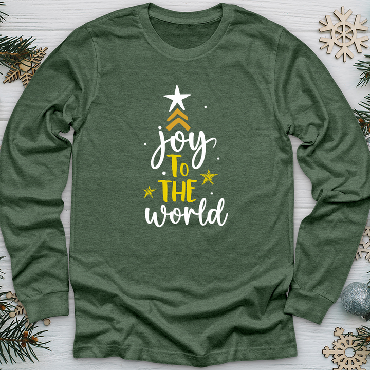 Joy to The World Long Sleeve Tee