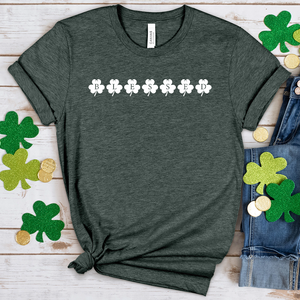 Blessed Shamrocks Heathered Tee