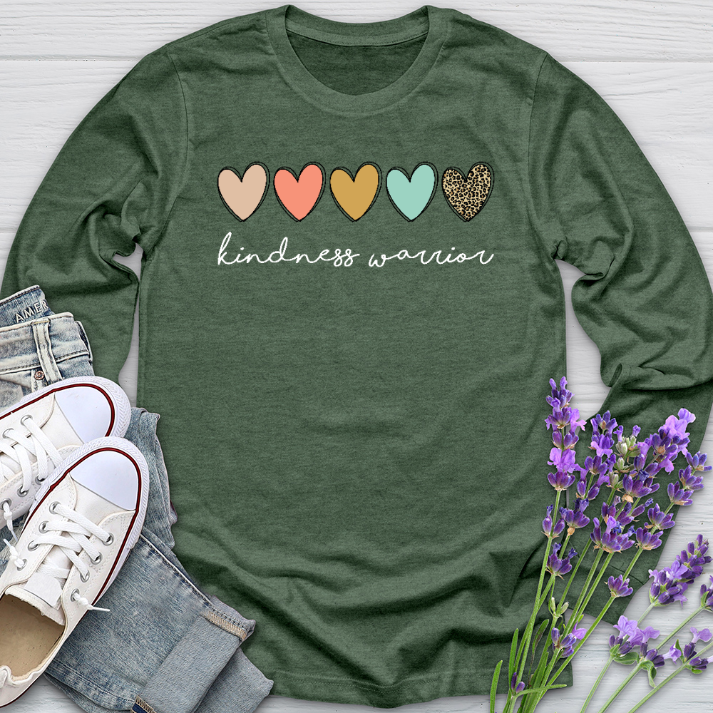 Kindness Warrior Long Sleeve Tee