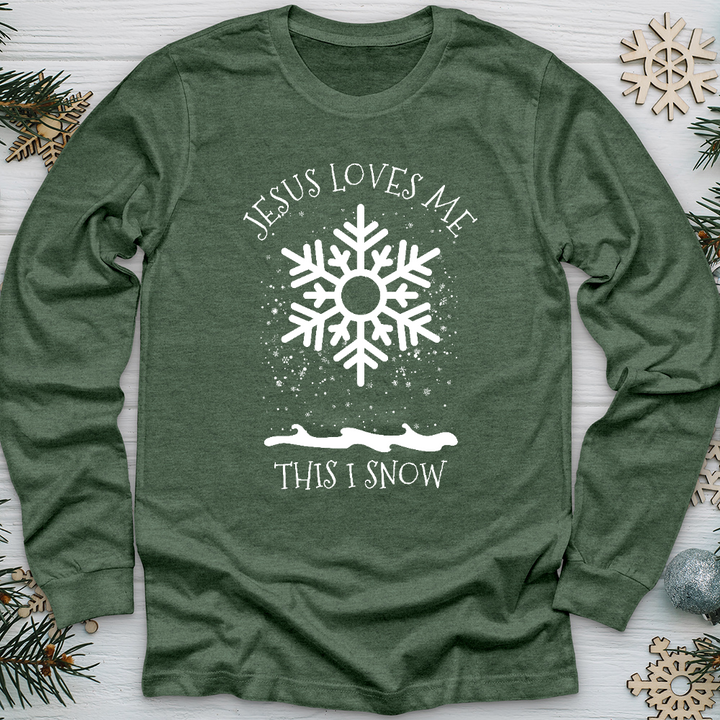 This I Snow Long Sleeve Tee
